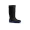 Shoes For Crews Unisex Sentinel Tall Rubber Boots, Plain Toe, 14.5 in Height, Black/Blue, 8 63610 - alternate 2